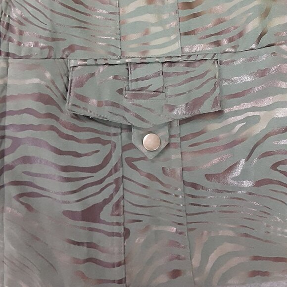 Southern Lady Jacket Size 16, Animal Print, Long Sleeve, Pockets, Shoulder pads - Picture 10 of 12